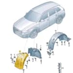 AUDI A8 COVER 4N2713111E